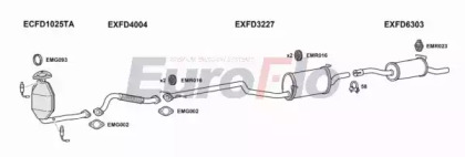 Система выпуска ОГ EuroFlo FDTRAC18 7001A